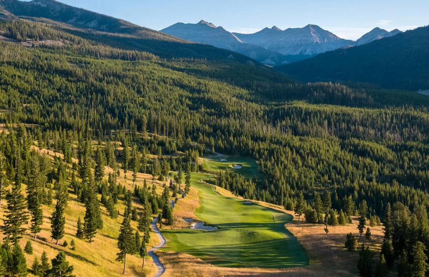 Golf at ski resorts
