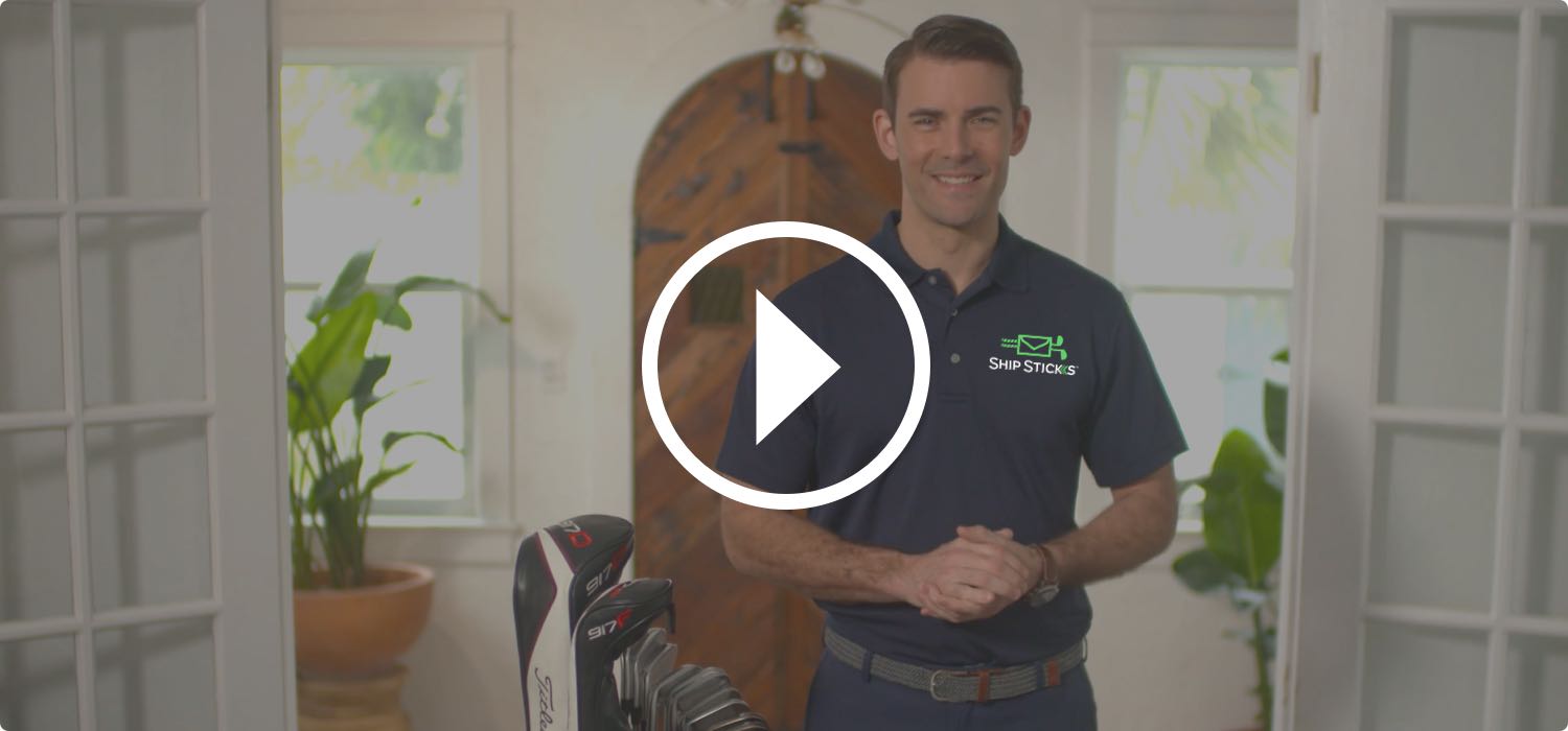 How to ship your golf clubs